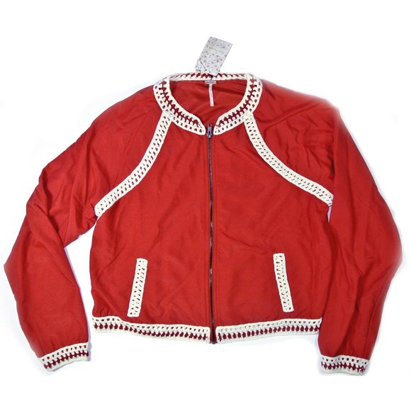 Free People Baseball Jacket, True to Size - Picture 3 of 11